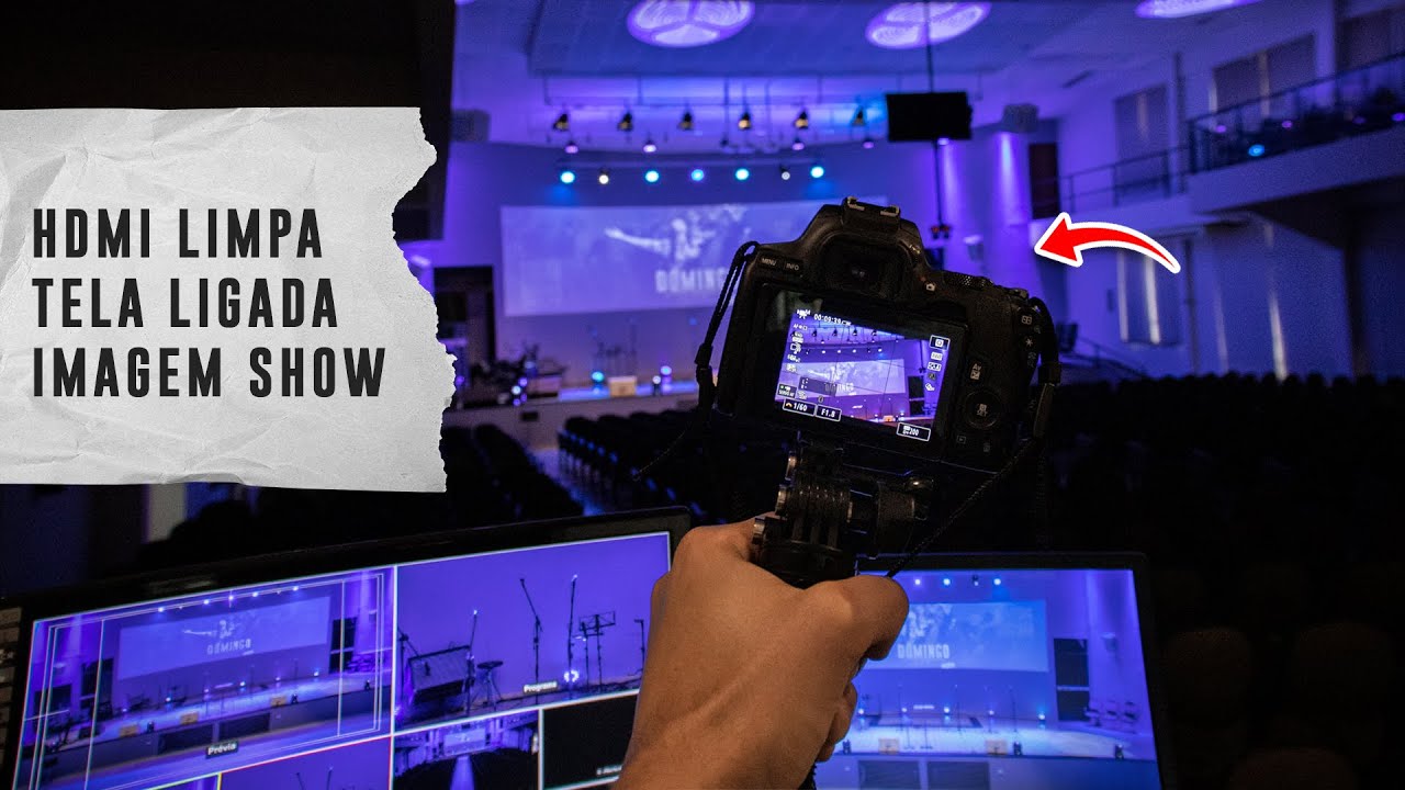 COMO USAR A CANON SL3 PARA TRANSMISSÃO AO VIVO