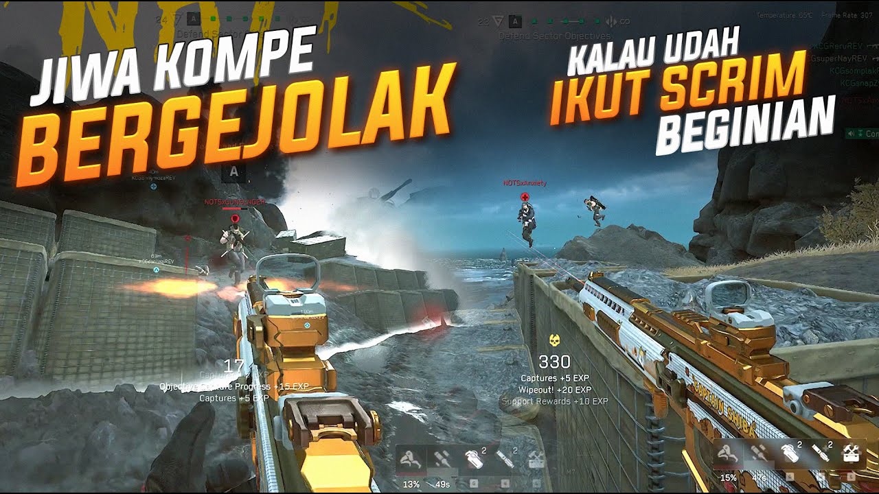 AKHIRNYA SCRIM !! JIWA KOMPE BERGEJOLAK KALAU UDAH IKUT SCRIM BEGINIAN !! #deltaforce