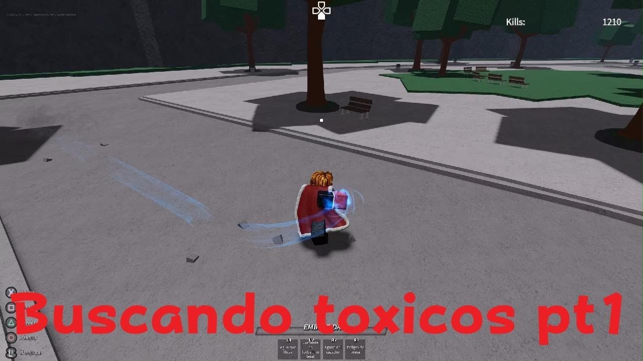 Buscando toxicos en tsb pt1#roblox#parati#The strohgest battlegrounds.
