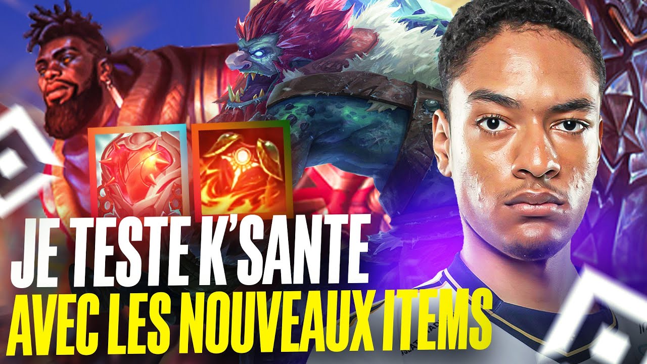 JE TESTE K'SANTE AVEC LES NOUVEAUX ITEMS