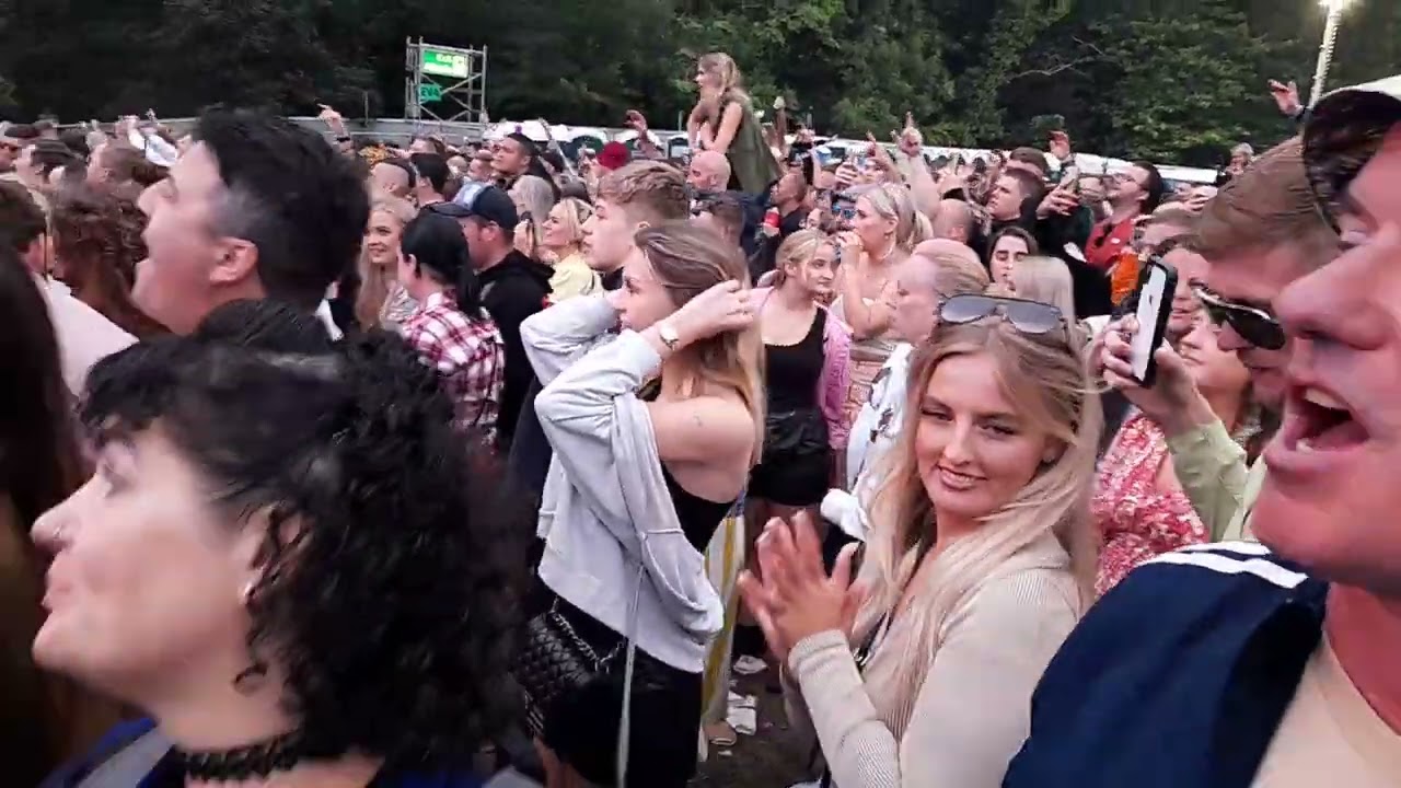 gerry cinnamon what have you done. Swansea.  singleton park 4/6/22