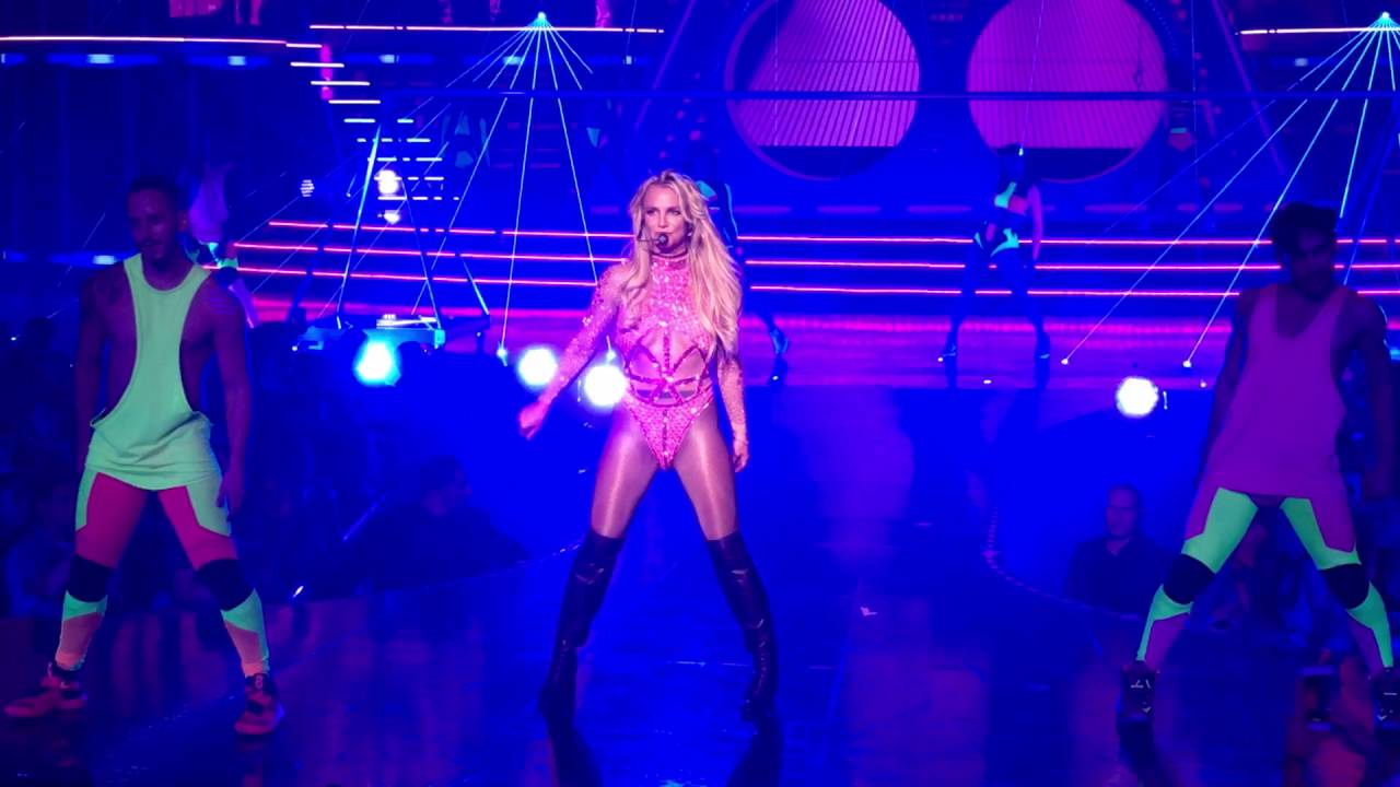 Britney Spears Do You Wanna Come Over Vegas Front Row at Piece of Me August 17 2016 Full HD