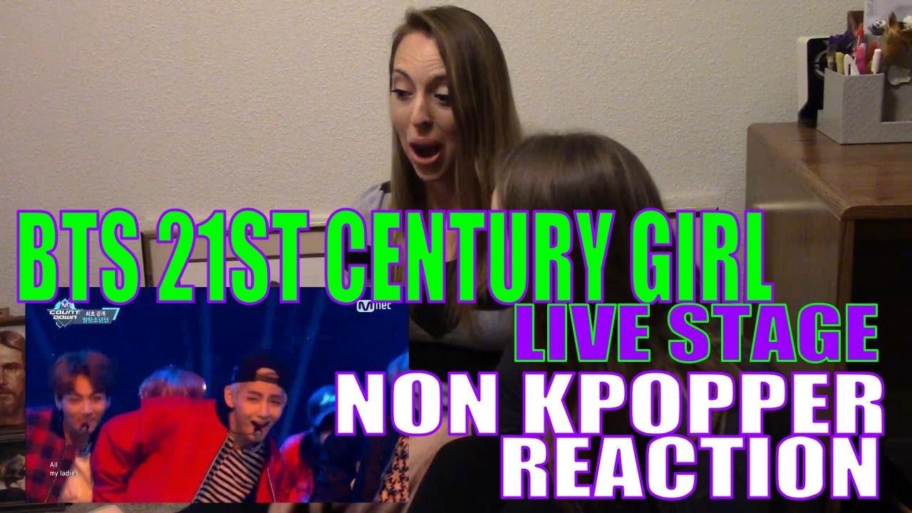 Non Kpopper Marathon Part 1: BTS 21st Century Girl Live Stage Reaction