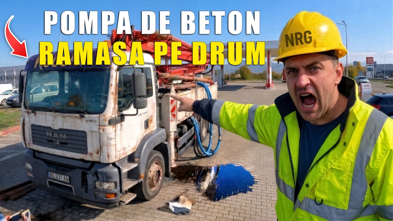 DEZASTRU pe drum: Cum am scos un mastodont de 36 de tone!