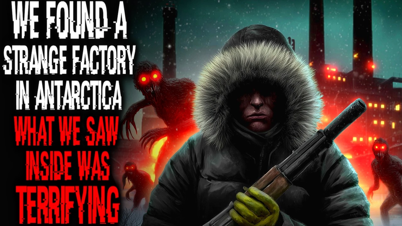 We found a STRANGE FACTORY in Antarctica, What we saw INSIDE was TERRIFYING | Sci-Fi Creepypasta