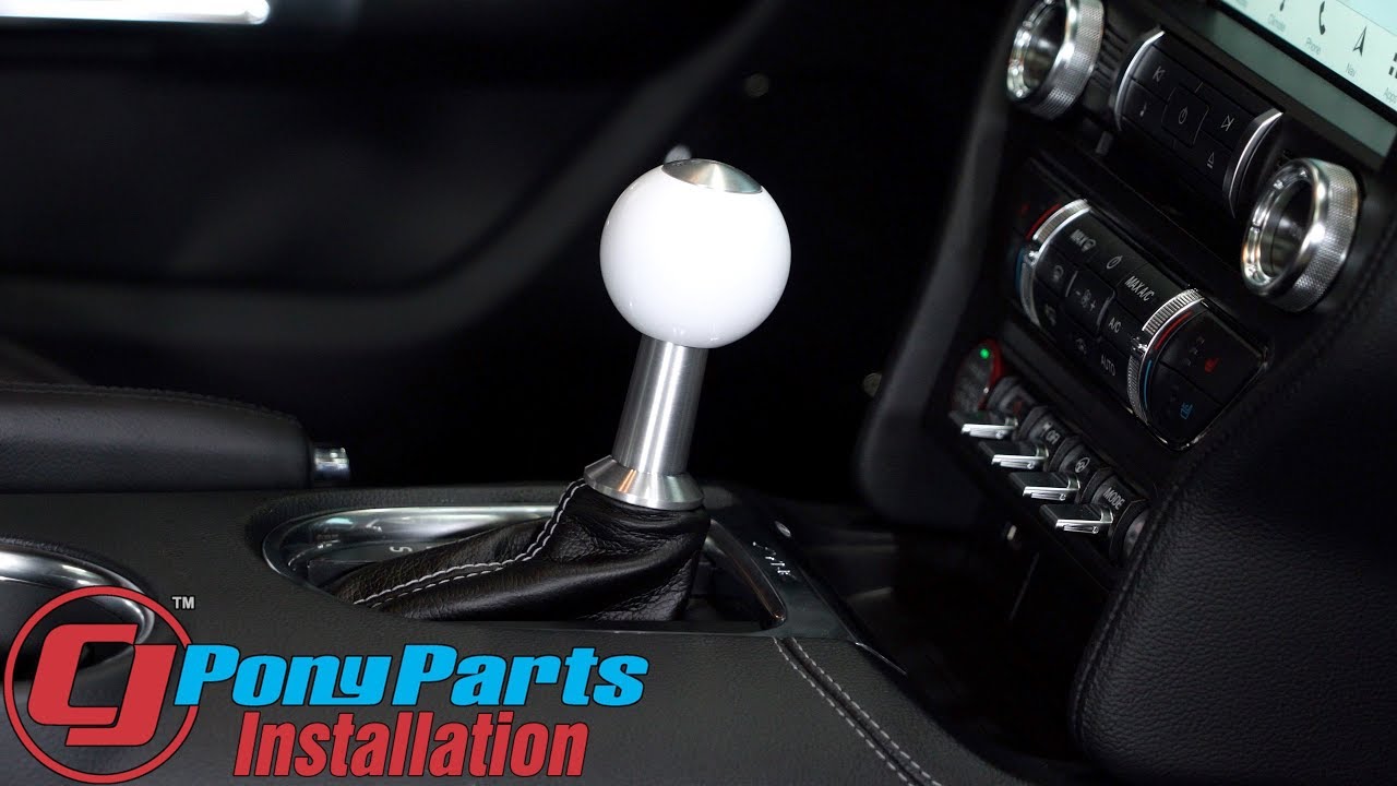 2018-2023 Mustang GT/EcoBoost Barton Industries Automatic Transmission Shift Knob Installation