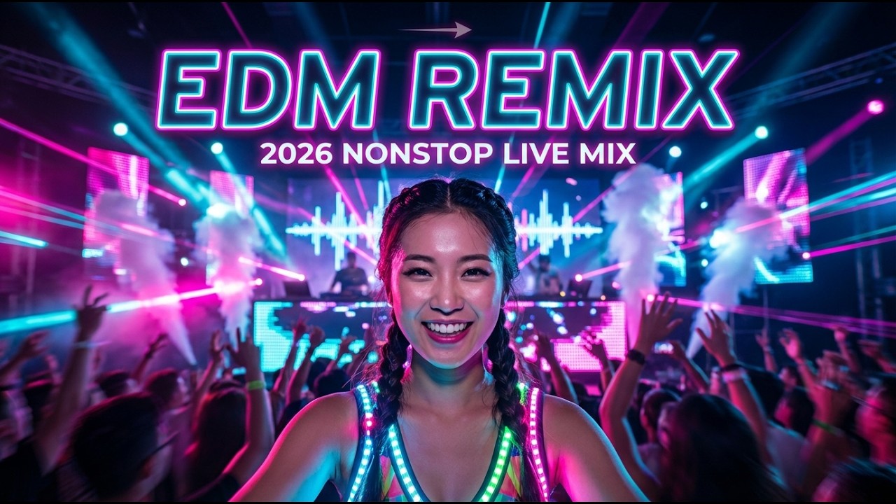 Best Music Party Mix 2026 | EDM Music Mix | EDM Remixes of Popular Songs | Nonstop Party Playlist