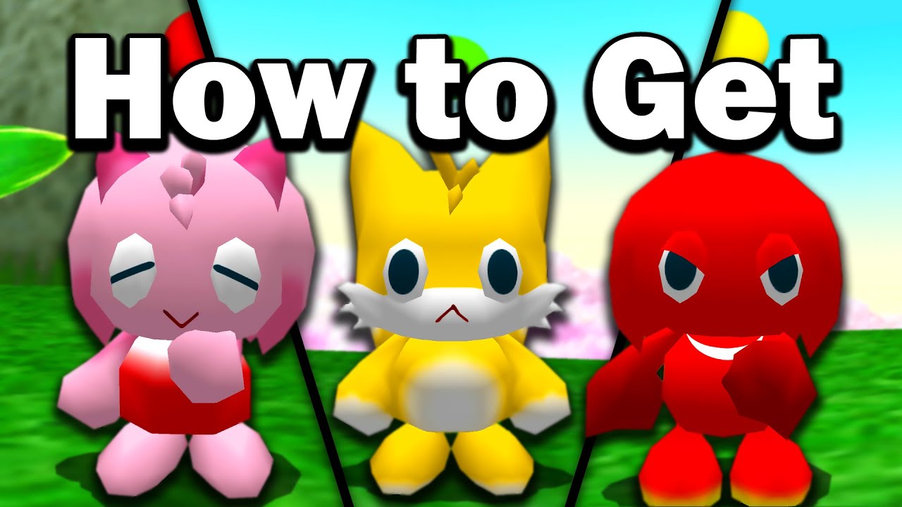 How to Get a Tails, Amy, and Knuckles Chao in Sonic Adventure 2 PC/Steam (Chao World Extended Mod)