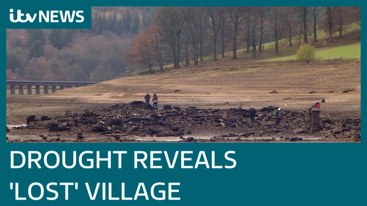 Vandals targeted ‘lost’ village revealed by drought | ITV News