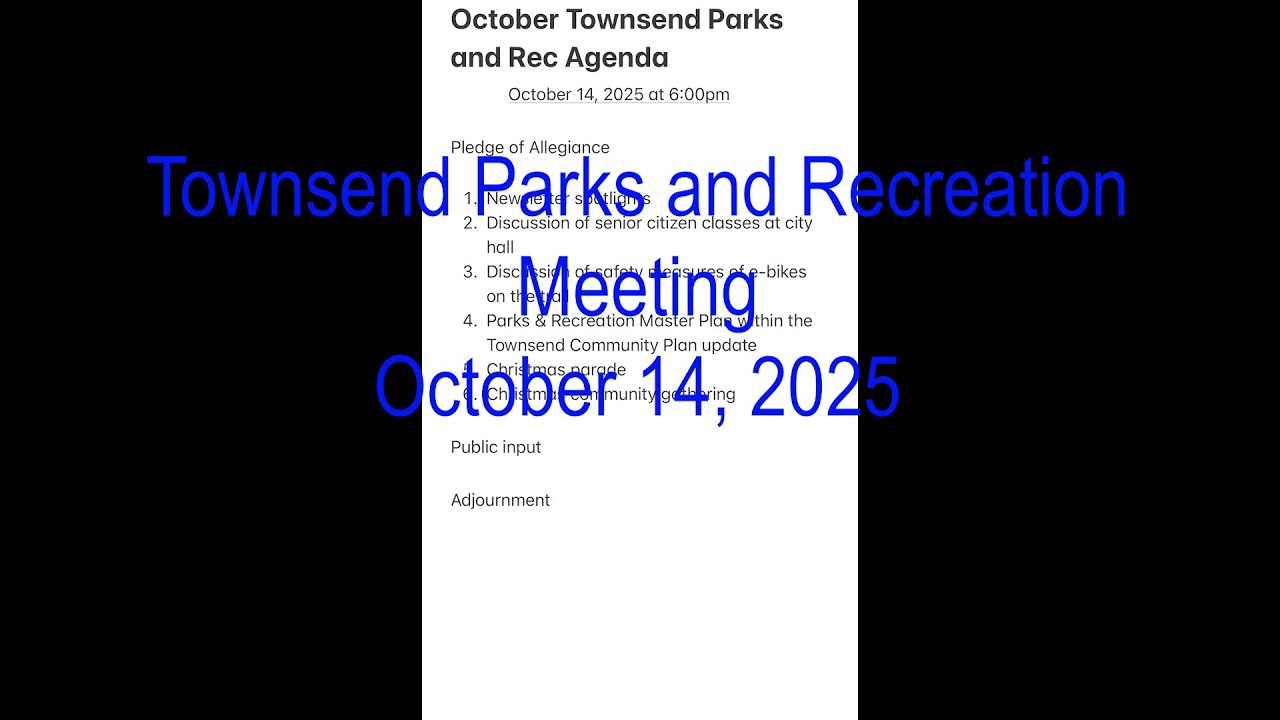 Parks and Rec 10.14. 2025