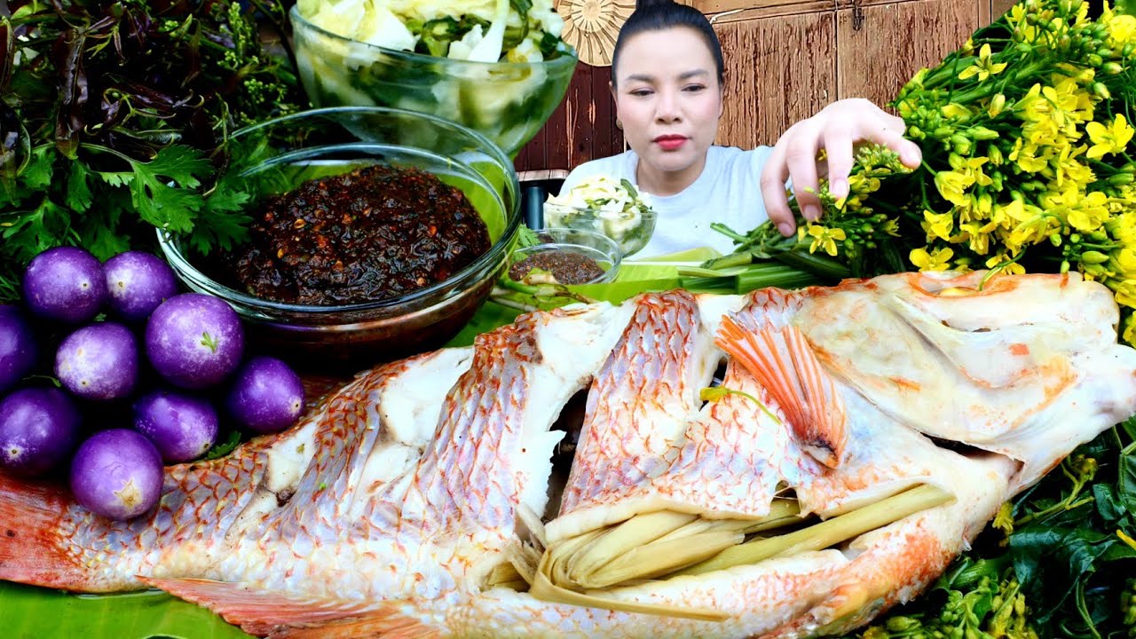 นึ่งปลาจ้ำเเจ่วมะกอกส้มผักข้าวเหนียวฮ้อนๆเเซ่บลืมอิ่ม|ส้มซ่าพาเเซ่บ 16 มกราคม ค.ศ. 2026