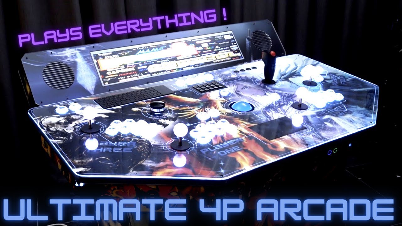 The Extreme Arcade Machine That Plays Every Single Game ! 😳
