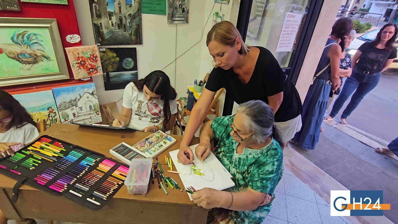 Successo per il laboratorio artistico ad Ischitella: coinvolti  giovani e anziani