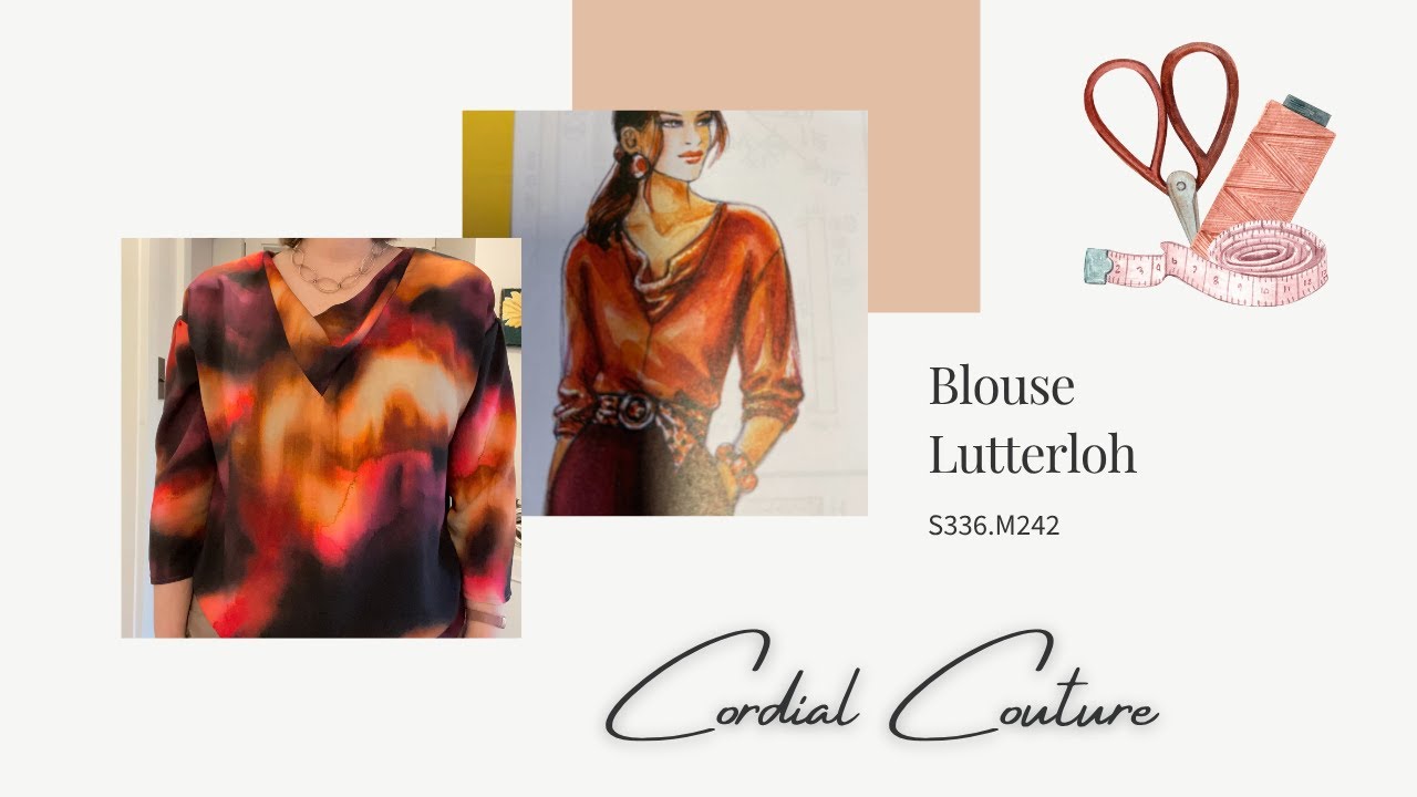 Lutterloh | V Neck Blouse |  S336.M242 | Ep21 (En)