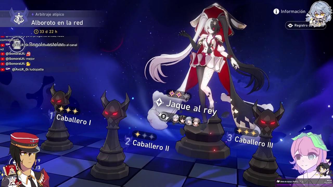 DROPS PNGTuber Jugando ARKNIGHTS AVE MUJICA EX Y DESPUES AA ! Resuelvo dudas, hablar etc ૮₍ ´ ꒳ `₎ა