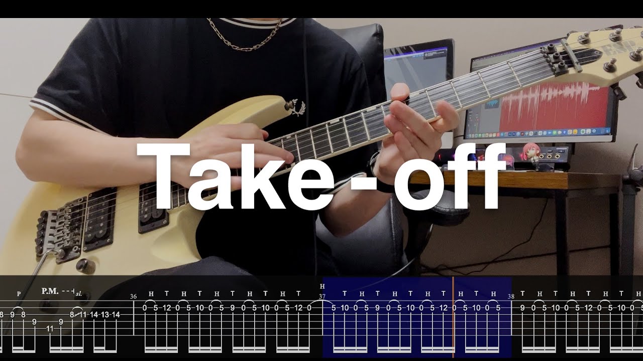 【TAB#15】ViViD復活！ / Take - off Full Guitar Cover with Tab Reno Part