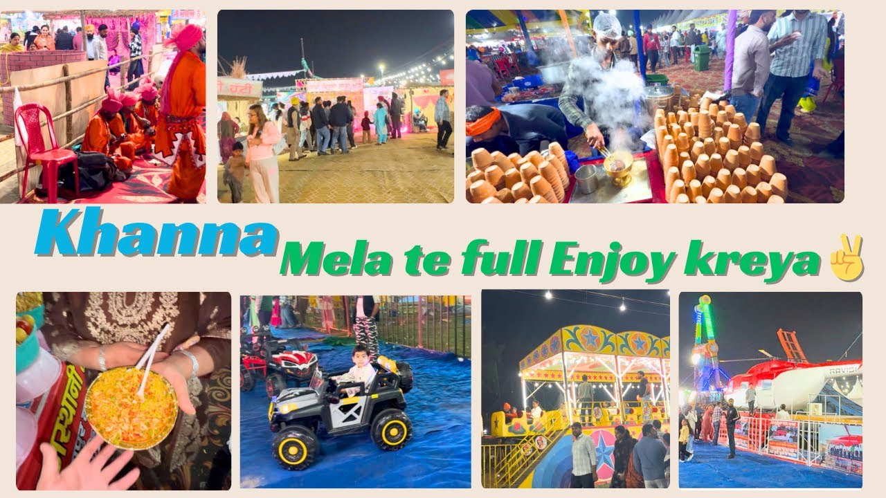 Aj Gye Khanna Mela te Lye full njare ✌️☺️ channel krlo subscribe ! @Rajvirvlogs0002 