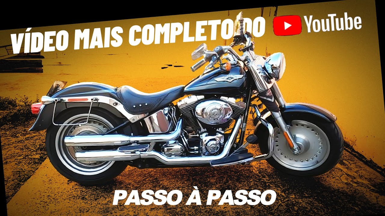 Troca Pastilha de Freio Traseira | Harley Davidson Fat Boy