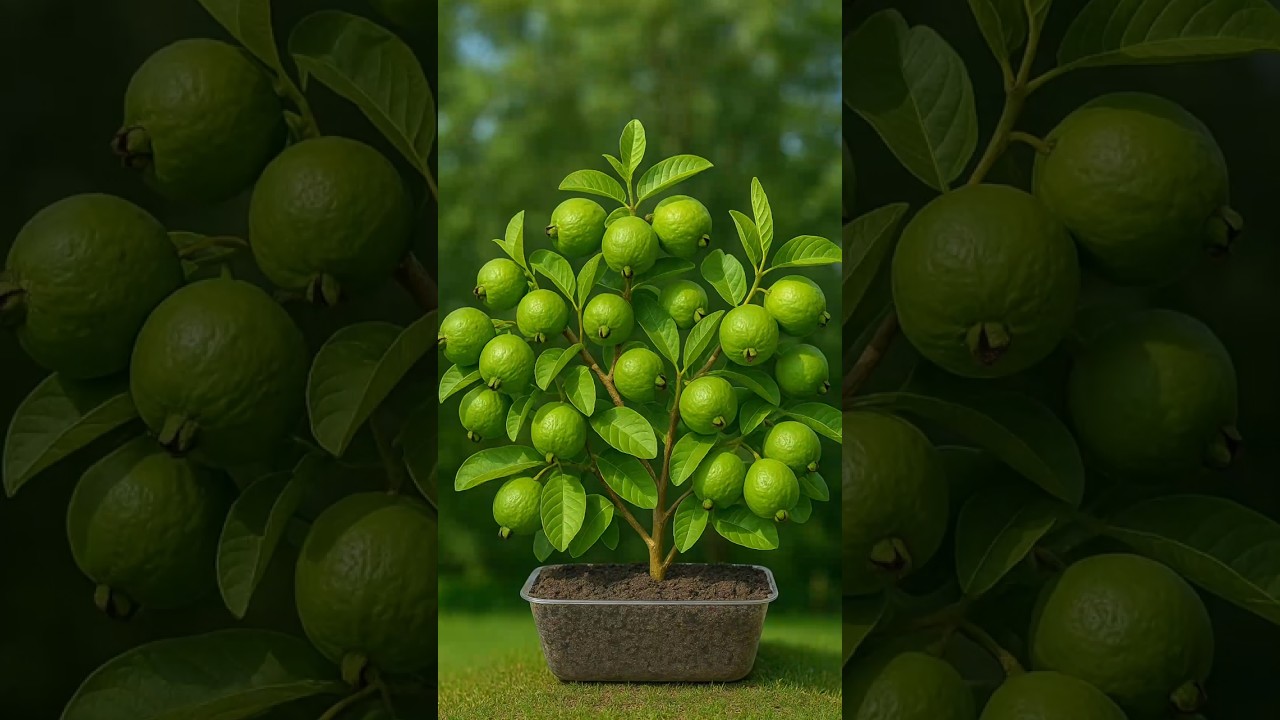 Make guava seedlings from cuttings and very easy method at home