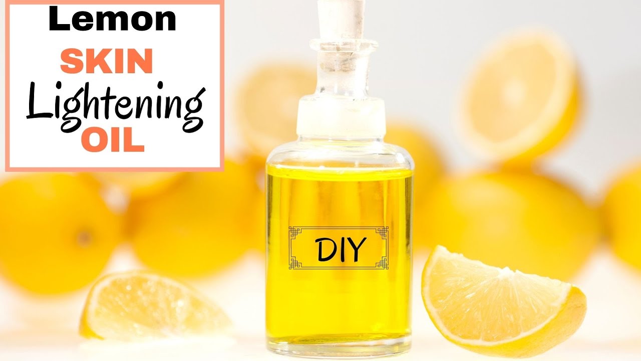 How To Make Lemon Oil For Skin Lightening At Home || Homemade Lemon Oil
