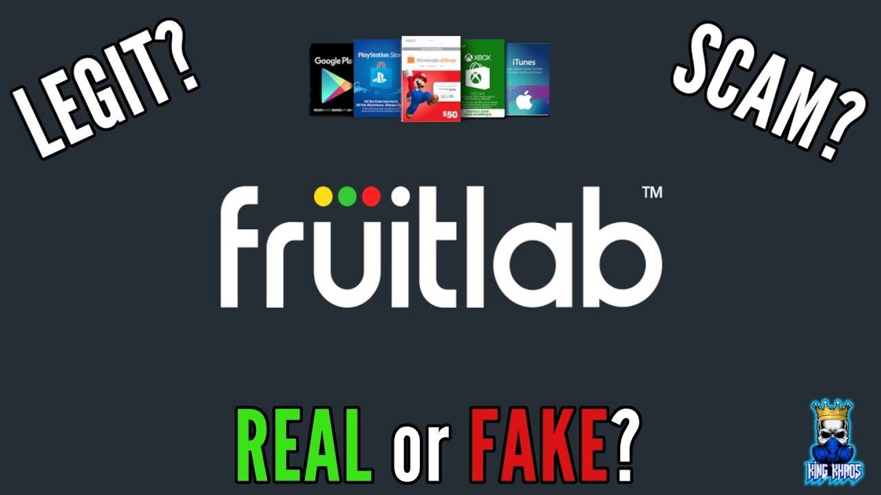 FRUITLAB - Scam or Legit? Let's Redeem A Free Gift Card! [ PROOF ]