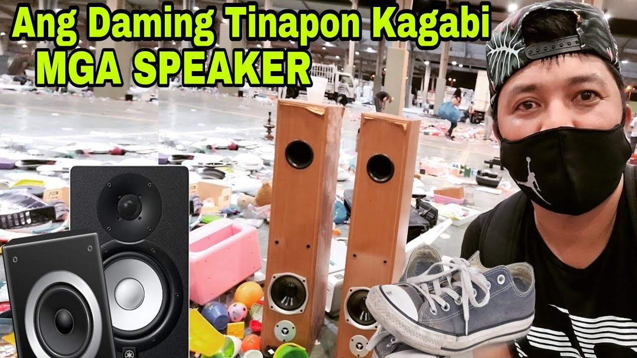 BAKIT? TINATAPON MGA GAMIT SA IBANG BANSA SPEAKER AT SAPATOS MGA GAMIT SA BAHAY..