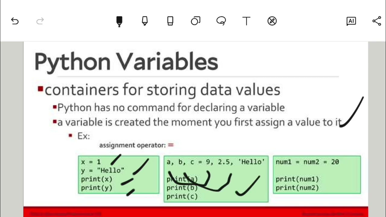 Indentation,Variables And Comments In Python Programming 