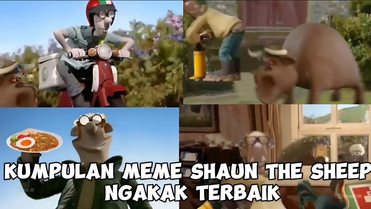 Kumpulan meme Shaun the Sheep ngakak terbaik fitnug xd