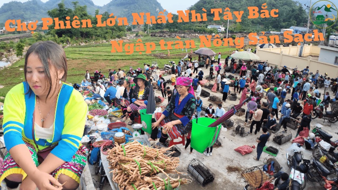 Chợ Phiên San Thàng Ngập Tràn Nông Sản Sạch Và Đồ Rừng.