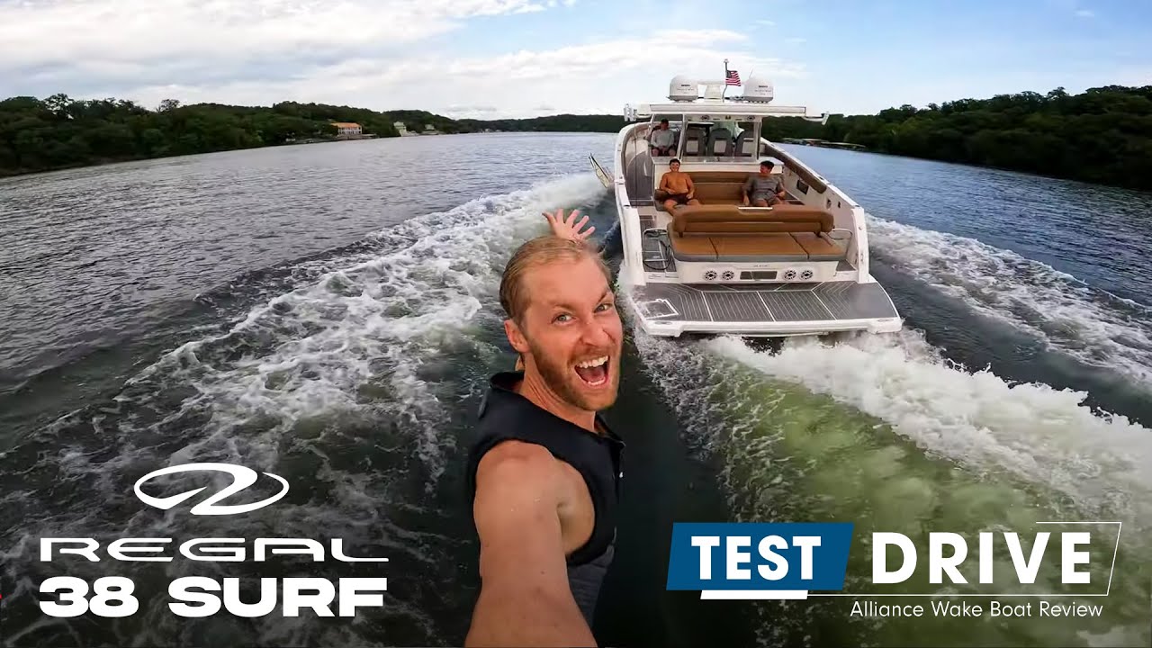 Обзор лодки | Тест-драйв — Regal Boats 38 Surf