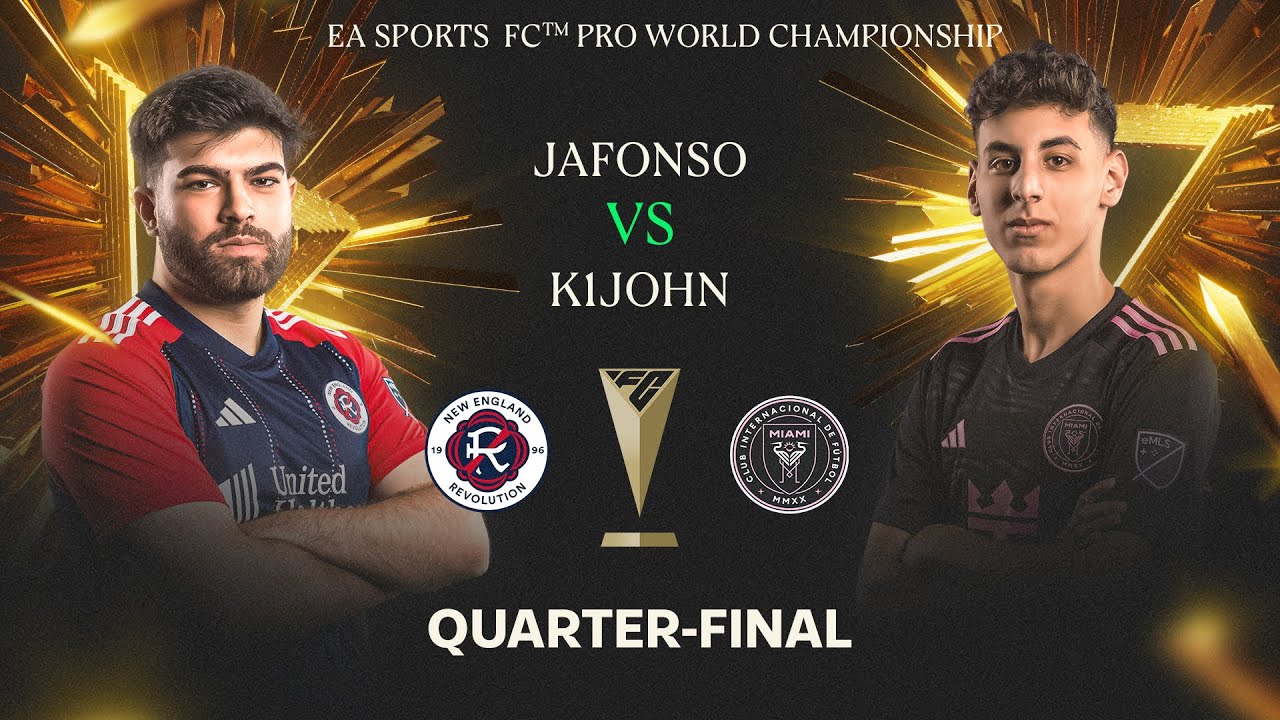 eMLS All-Stars CLASH! | JAFONSO v K1john | FC Pro World Championship Quarter-final
