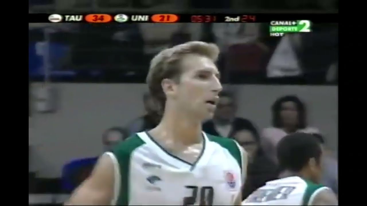 Pepe Sanchez 2005 Euroleague TAU Ceramica Vitoria -  Unicaja Malaga