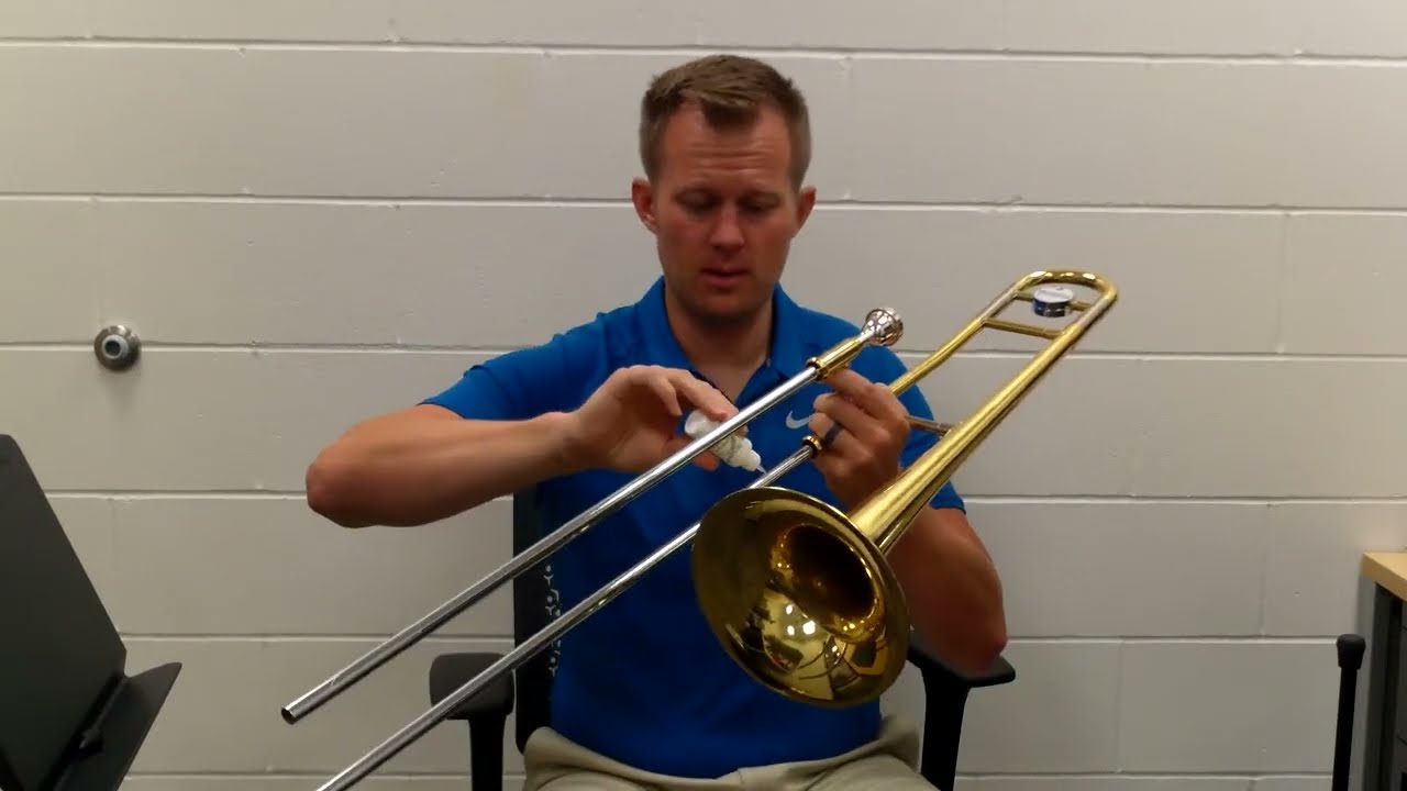 How to Oil the Trombone Slide