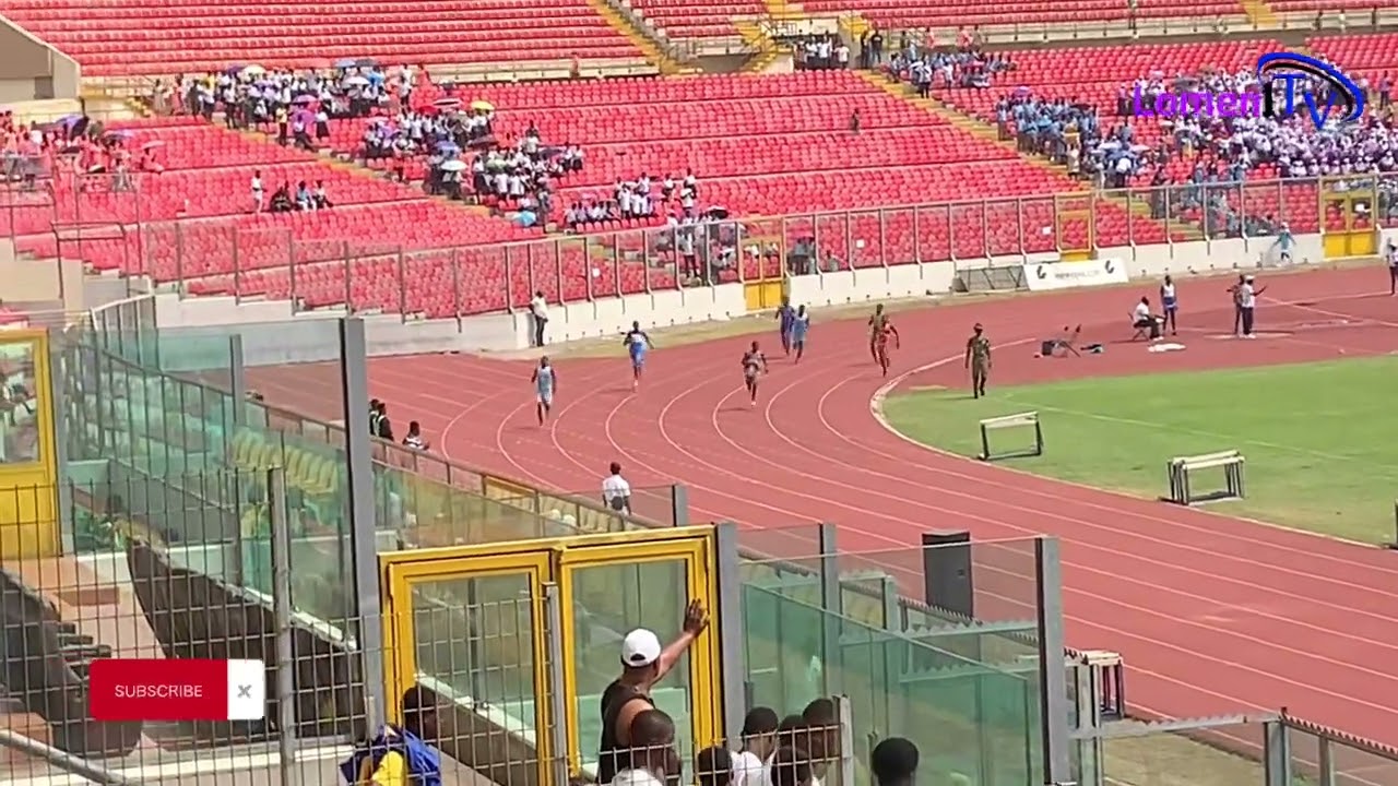 Boys 400m. Heat 1. Zone 1. Ashanti Region Inter-Co. 2024.