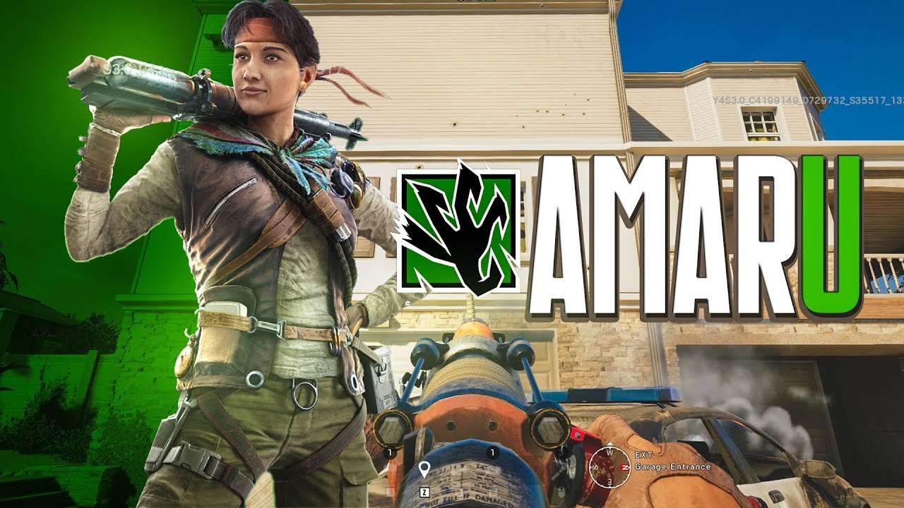 AMARU GAMEPLAY: Garra Hook is INSANE (Rainbow Six Siege)