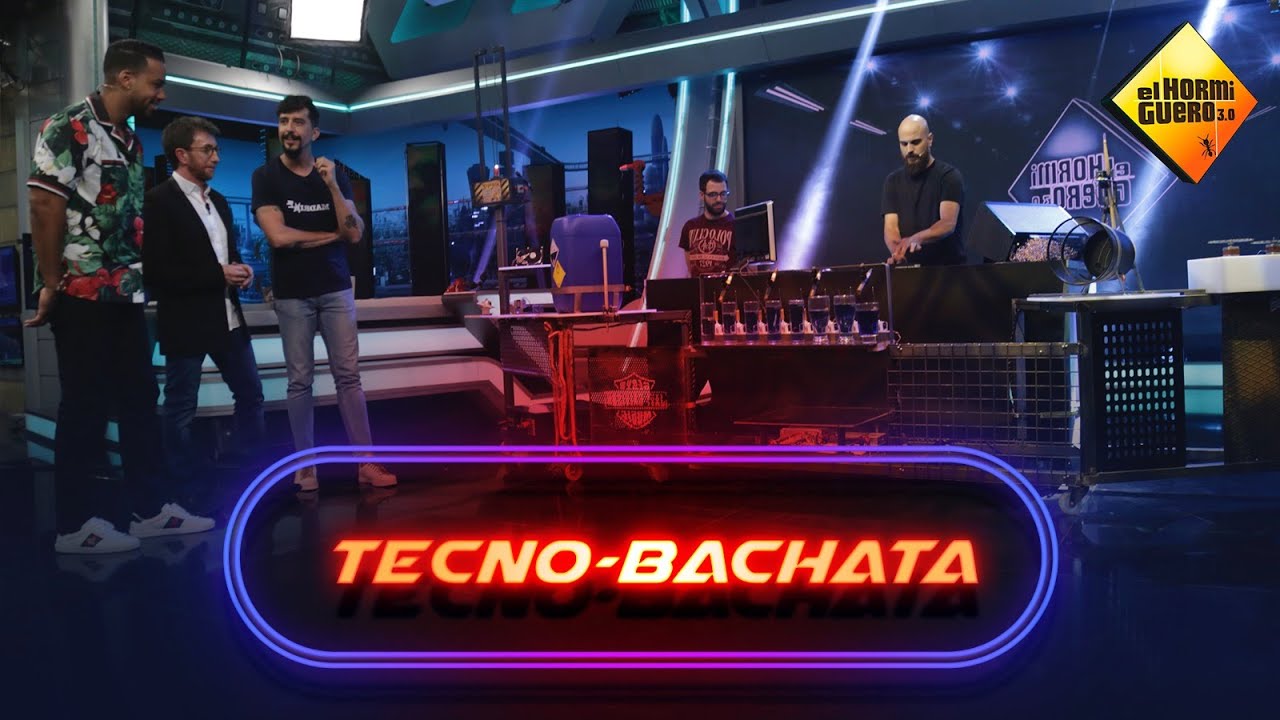 Nuestro equipo de ciencias sorprende a Romeo Santos con una tecno-bachata - El Hormiguero