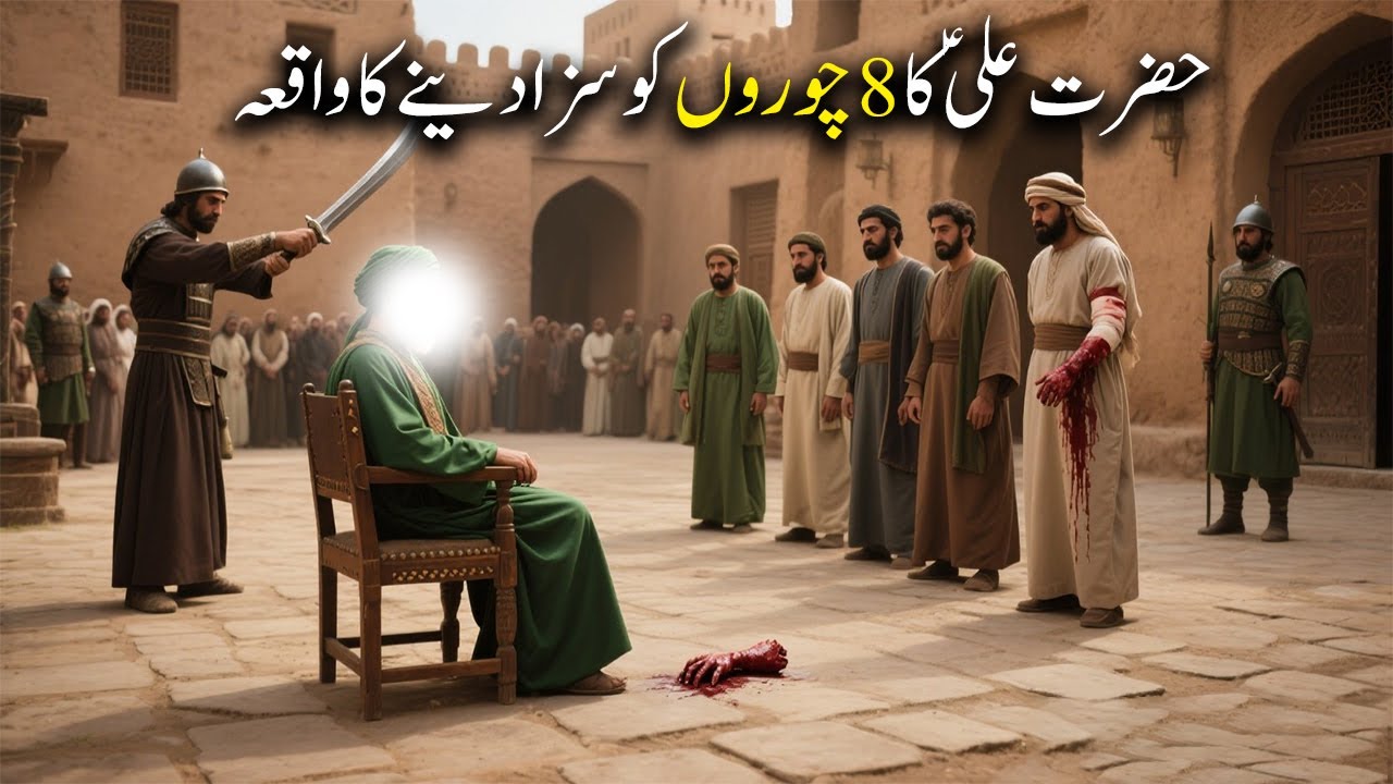 Hazrat Ali as Ka 8 Choron Ko Sazaa Denay Ka Waqiya | Hazrat Ali Ka Faisla | Islamic LifeCycle