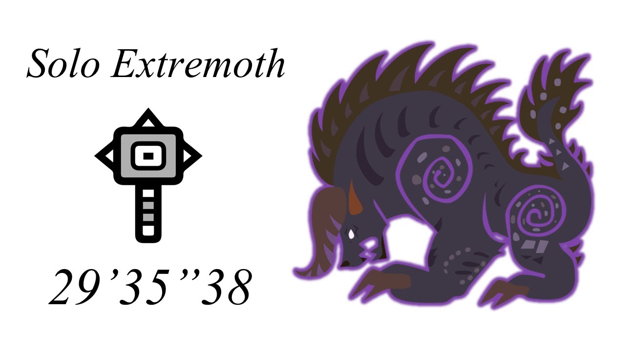 MHW: Extreme Behemoth Solo Hammer - 29'35