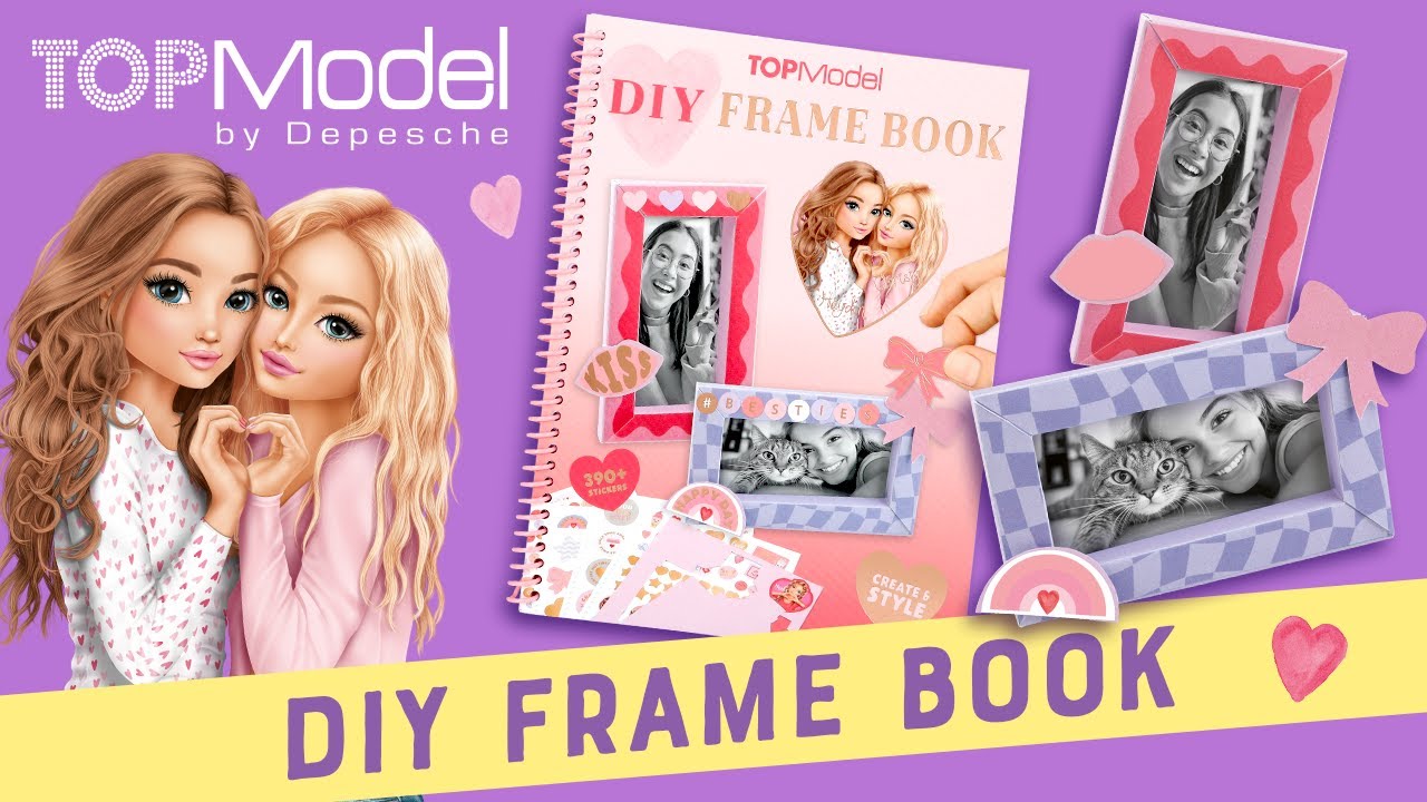 ✨ TOPModel DIY Frame Book &ndash; Kreatives Bastel-Set f&uuml;r deine sch&ouml;nsten Fotos & Erinnerungen!