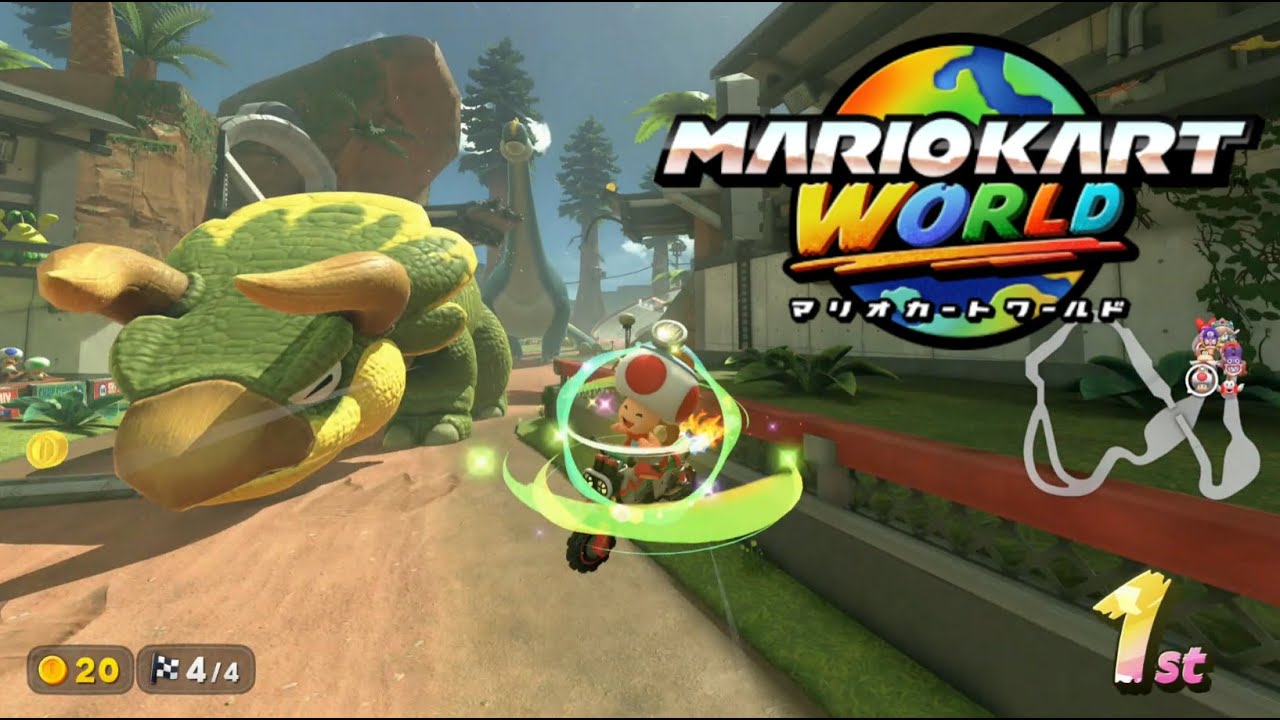 【オンライン対戦】金キノ特大ショートカットが速すぎる !  【マリオカートワールド】
