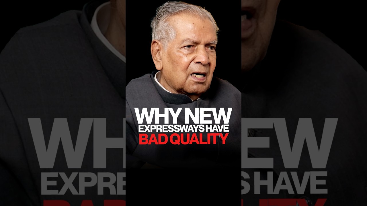 The man who built Mumbai-Pune expressway explains why new expressways have inferior quality