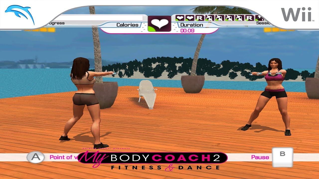My Body Coach 2 (EUR) | Dolphin Emulator 5.0-12945 [1080p HD] | Nintendo Wii