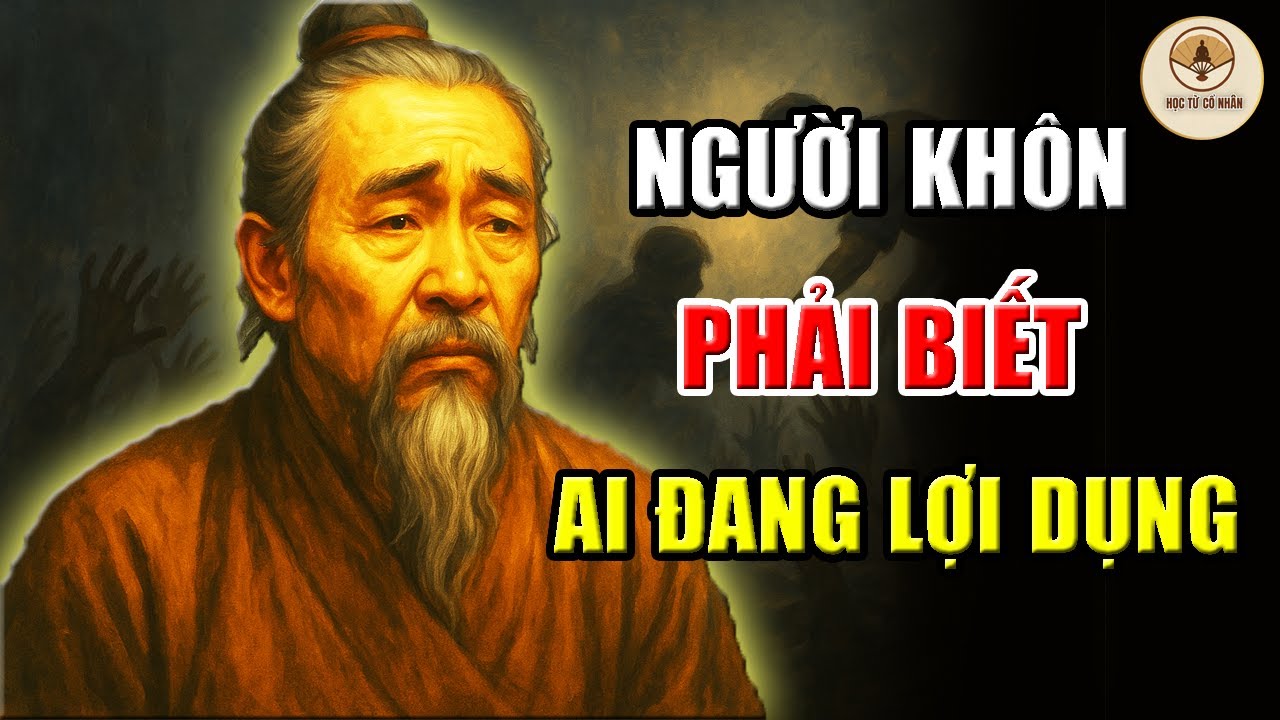 LỜI DẠY CỔ NHÂN | Nếu bạn cảm thấy kiệt sức khi giúp người khác, đó là dấu hiệu bạn đang bị lợi dụng
