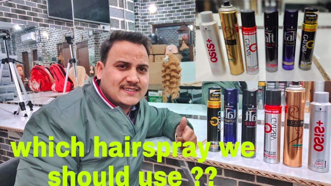 Hairspray products knowledge / hairstyling hairspray knowledge #tafthairspay#Schwarzkopf#getsby