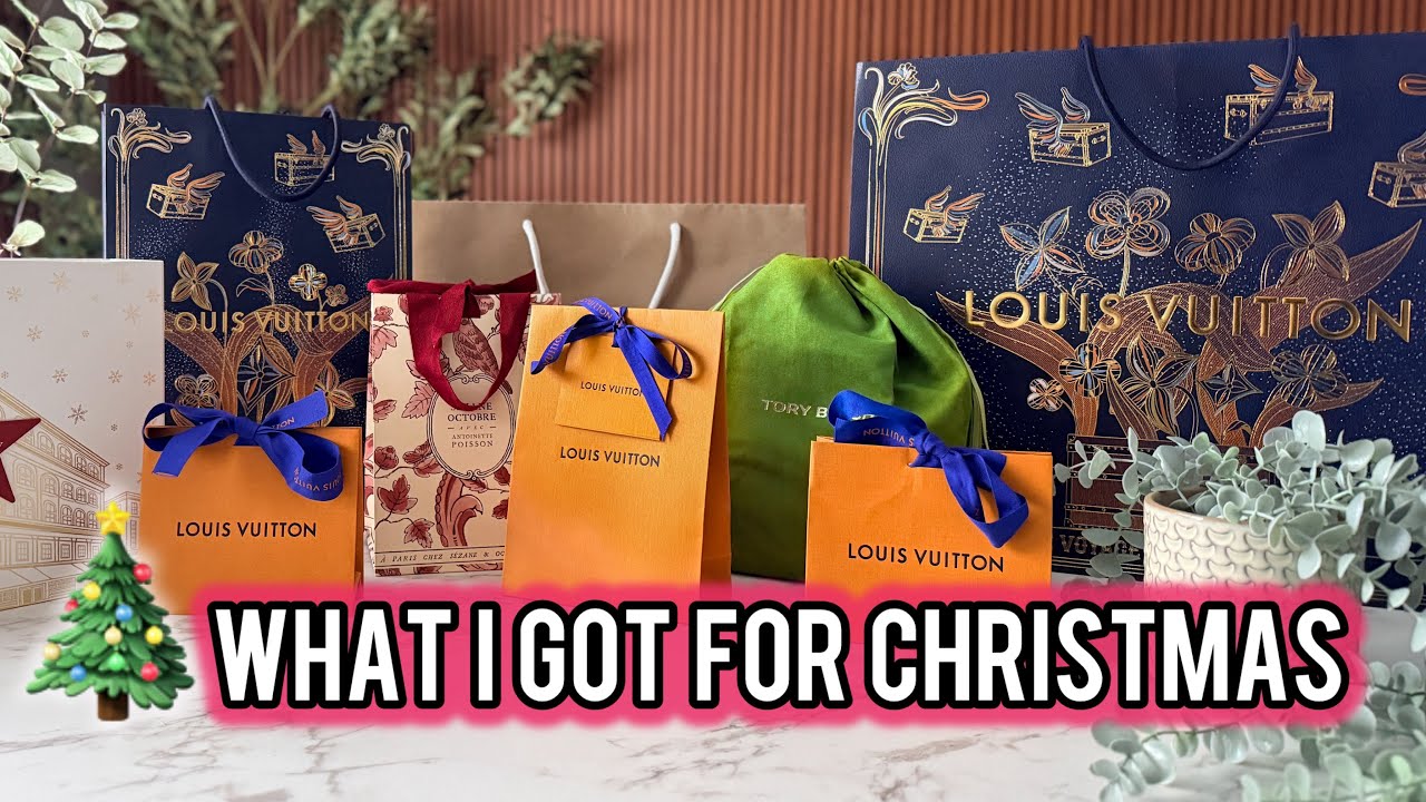 LOUIS VUITTON, HERMES, DIOR BEAUTY, and more! Unboxing what I got for Christmas 🎄😍