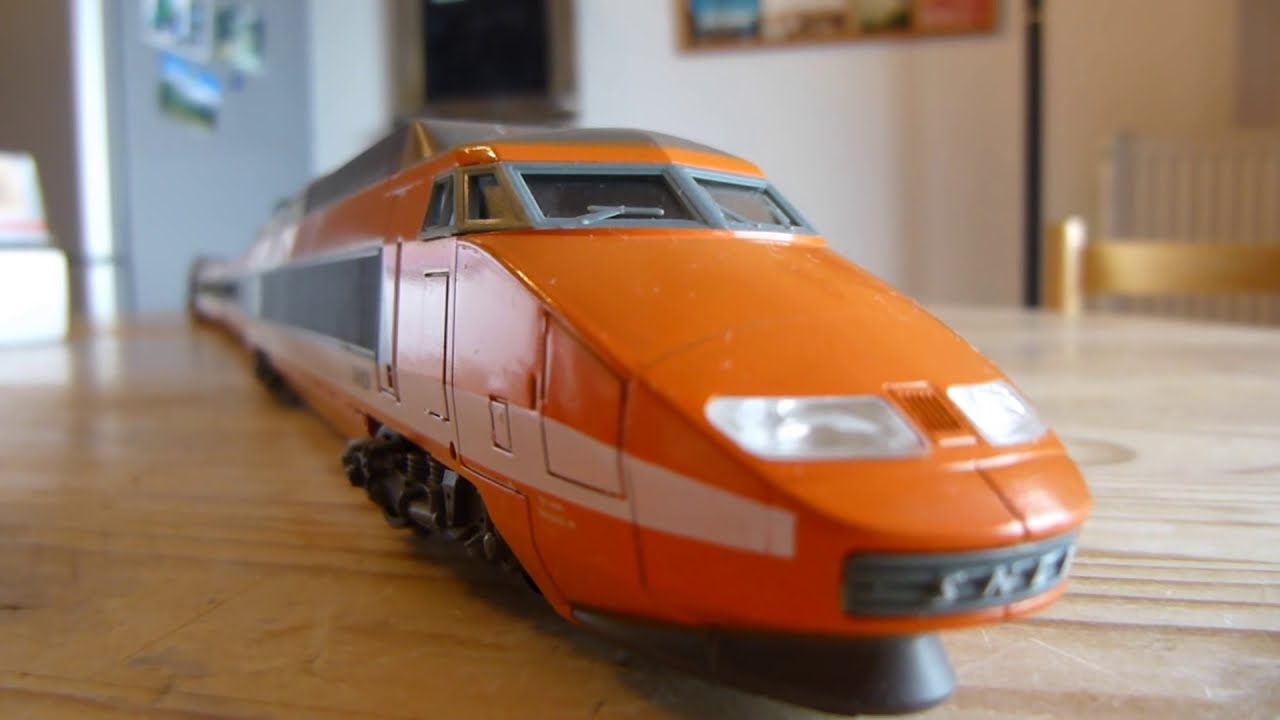 TGV TRAIN ELECTRIQUE HO -  MODELISME LIMA FRENCH MODEL
