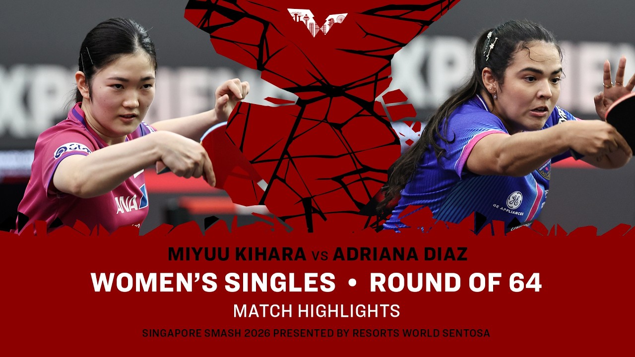 Miyuu Kihara vs Adriana Diaz | WS R64 | #WTTSingapore2026