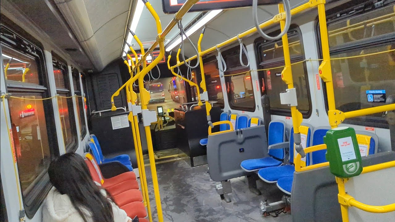 TTC Route 32 Bus Ride From Eglinton West To Eglinton East Station