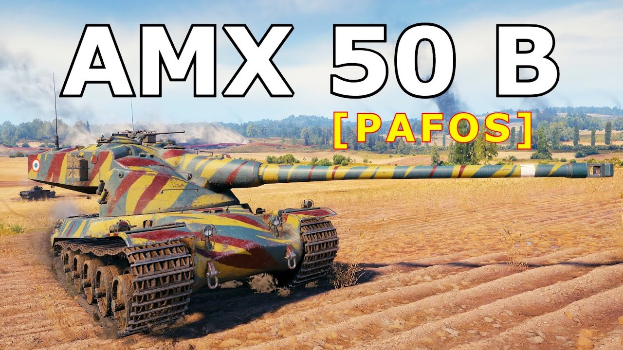 World of Tanks AMX 50 B - 2 Kills 11K Damage