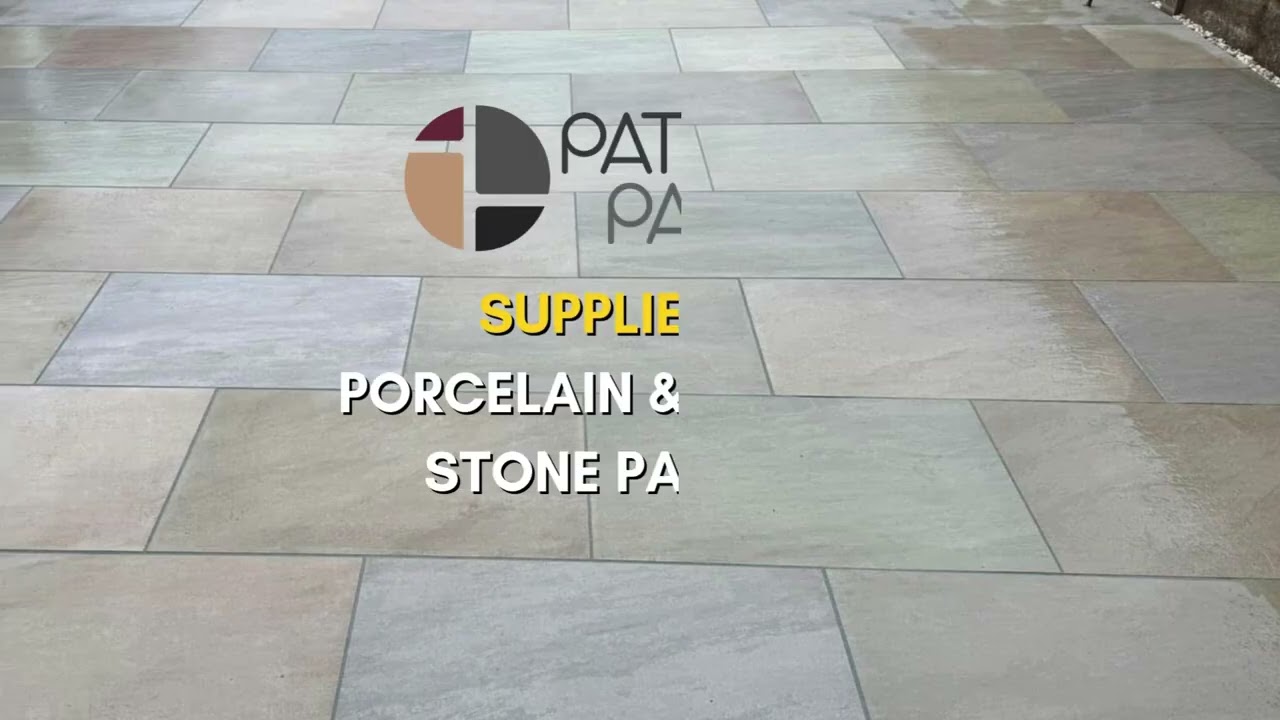 Raj Green Porcelain Pavings & Block Steps | Supplier of Porcelain & Natural Stone Pavings